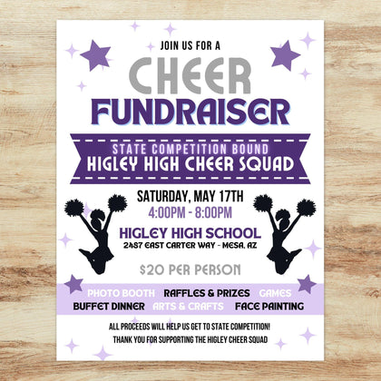 Banquet Invites - Simple Desert Designs